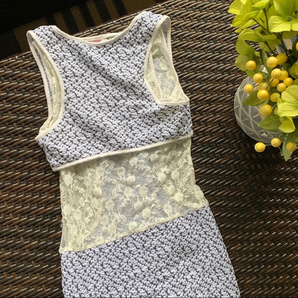 ROSA ROSE | Lacey Layered Bodycon Mini Dress - Picture 10 of 15